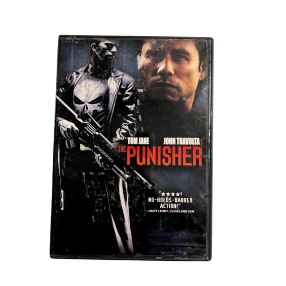 The Punisher 2004 DVD Action Thriller Tom Jane John Travolta Marvel  Pre-Owned - Picture 1 of 4